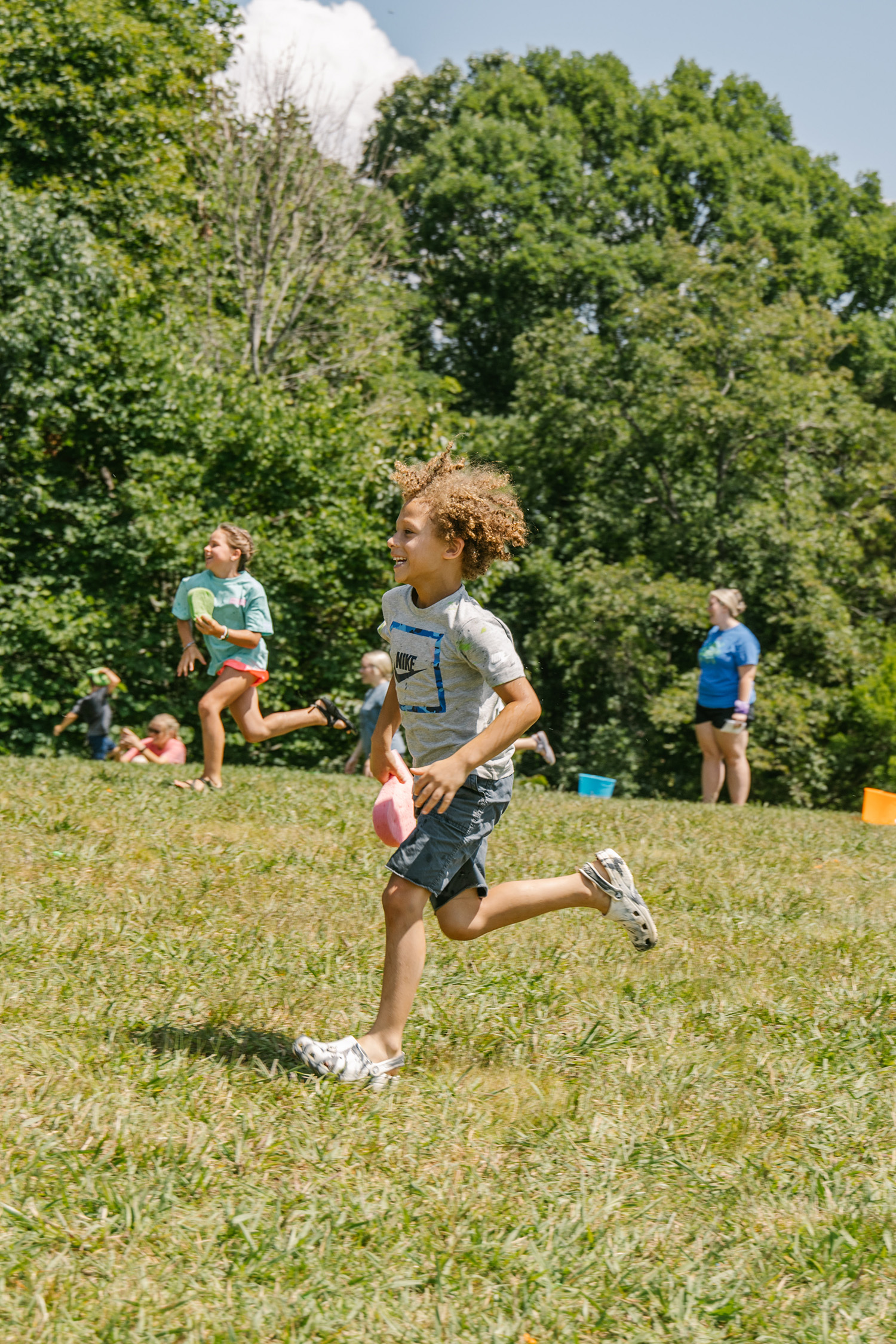 Boy Running